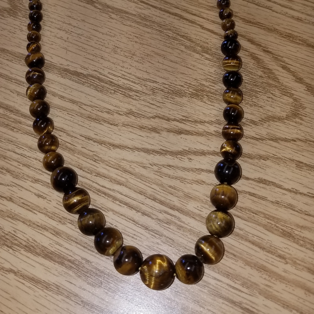 Tigers eye necklace